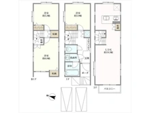 【東京都/世田谷区上用賀】世田谷区上用賀4丁目 中古一戸建て 間取り図
