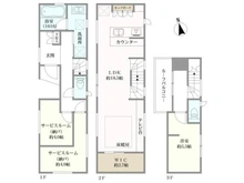 【東京都/目黒区南】目黒区南1丁目 中古一戸建て 間取り図