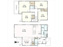 【埼玉県/川口市大字安行吉岡】川口市大字安行吉岡 中古一戸建て 間取り図