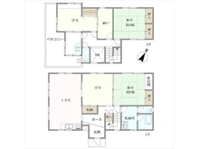 【東京都/日野市南平】日野市南平9丁目 中古一戸建て 間取り図