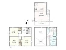 【兵庫県/神戸市東灘区御影山手】神戸市東灘区御影山手3丁目 中古一戸建て 間取り図