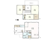 【兵庫県/芦屋市涼風町】芦屋市涼風町 中古一戸建て 間取り図