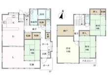 【埼玉県/さいたま市中央区本町西】さいたま市中央区本町西3丁目 中古一戸建て 間取り図