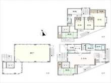 【神奈川県/横浜市鶴見区岸谷】横浜市鶴見区岸谷2丁目 中古一戸建て 間取り図