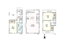 【神奈川県/川崎市川崎区観音】川崎市川崎区観音2丁目 中古一戸建て 間取り図