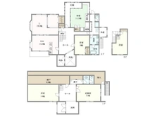 【大阪府/茨木市北春日丘】茨木市北春日丘3丁目 中古一戸建て 間取り図