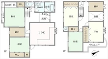 【大阪府/高槻市淀の原町】高槻市淀の原町 中古一戸建て 間取り図