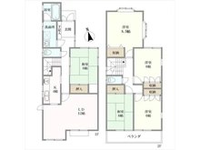 【大阪府/豊中市上野東】豊中市上野東2丁目 中古一戸建て 間取り図