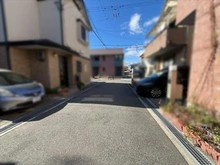 【大阪府/豊中市山ノ上町】豊中市山ノ上町 中古一戸建て 前面道路（東から西）