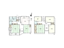 【大阪府/豊中市東豊中町】豊中市東豊中町2丁目 中古一戸建て 間取り図