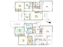 【大阪府/池田市旭丘】池田市旭丘2丁目 中古一戸建て 間取り図