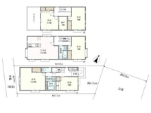 【埼玉県/さいたま市見沼区大和田町】さいたま市見沼区大和田町1丁目 中古一戸建て 間取り図