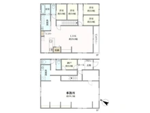 【東京都/日野市東豊田】日野市東豊田1丁目 中古一戸建て 間取り図