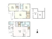 【東京都/立川市幸町】立川市幸町5丁目 中古一戸建て 間取り図