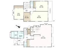 【東京都/八王子市城山手】八王子市城山手1丁目 中古一戸建て 間取り図