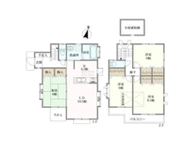 【東京都/羽村市富士見平】羽村市富士見平1丁目 中古一戸建て 間取り図