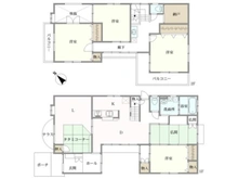 【愛知県/名古屋市天白区高島】名古屋市天白区高島2丁目 中古一戸建て 間取り図