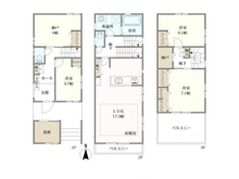 【愛知県/名古屋市名東区亀の井】名古屋市名東区亀の井3丁目 中古一戸建て 間取り図