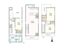 【愛知県/名古屋市北区安井】名古屋市北区安井2丁目 中古一戸建て 間取り図