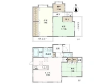 【京都府/京都市西京区川島野田町】京都市西京区川島野田町 中古一戸建て 間取り図