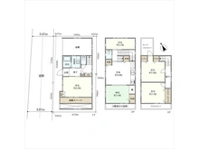 【滋賀県/大津市京町】大津市京町2丁目 中古一戸建て 間取り図