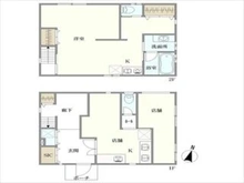 【京都府/京都市西京区大原野西竹の里町1丁目】京都市西京区大原野西竹の里町1丁目 中古一戸建て 間取り図