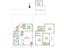 【京都府/長岡京市野添】長岡京市野添1丁目 中古一戸建て 間取り図