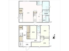 【京都府/京都市西京区大原野西竹の里町1丁目】京都市西京区大原野西竹の里町1丁目 中古一戸建て 間取り図