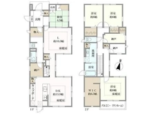 【京都府/京都市北区小山北大野町】京都市北区小山北大野町 中古一戸建て 間取り図