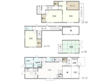 【京都府/京都市山科区音羽草田町】京都市山科区音羽草田町 中古一戸建て 間取り図