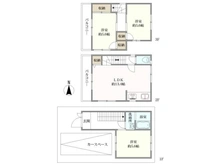 【京都府/京都市西京区川島東代町】京都市西京区川島東代町 中古一戸建て 間取り図