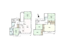 【兵庫県/神戸市垂水区歌敷山】神戸市垂水区歌敷山4丁目 中古一戸建て 間取り図