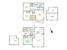 【神奈川県/横浜市瀬谷区宮沢】横浜市瀬谷区宮沢1丁目 中古一戸建て 間取り図