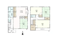 【兵庫県/尼崎市東園田町】尼崎市東園田町2丁目 中古一戸建て 間取り図