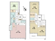 【埼玉県/さいたま市緑区道祖土】さいたま市緑区道祖土 中古戸建 間取り図