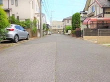 【千葉県/松戸市中金杉】松戸市中金杉1丁目大和ハウスのスムストック 前面道路含む現地写真