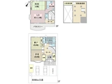 【千葉県/流山市三輪野山】流山市三輪野山4丁目 中古一戸建て 間取り図