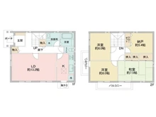 【千葉県/松戸市稔台】松戸市稔台二丁目　大和ハウスのスムストック 間取り図