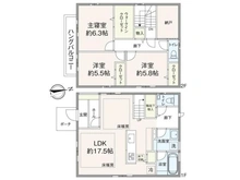 【千葉県/柏市小青田】柏市小青田三丁目　大和ハウスのスムストック 間取り図