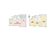 【千葉県/船橋市金杉】船橋市金杉八丁目　中古戸建 間取り図