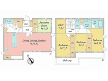 【東京都/町田市金井ヶ丘】町田市金井ヶ丘3丁目 間取り図