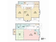 【東京都/町田市金井ヶ丘】町田市金井ヶ丘二丁目中古戸建 間取り図