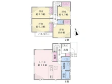 【神奈川県/横浜市保土ケ谷区桜ケ丘】桜ケ丘1丁目一戸建て 間取り図