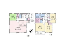 【神奈川県/横浜市保土ケ谷区上菅田町】上菅田町一戸建て 間取り図