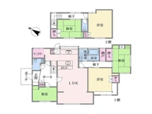 【神奈川県/藤沢市鵠沼松が岡】鵠沼松が岡5丁目中古一戸建て 間取り図
