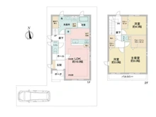 【東京都/西東京市富士町】セキュレア東伏見公園分譲地　大和ハウス戸建 間取り図