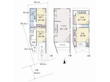 【東京都/大田区石川町】石川町2丁目一戸建て 間取り図