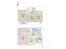 【神奈川県/川崎市多摩区菅城下】川崎市多摩区菅城下 中古一戸建て 間取り図