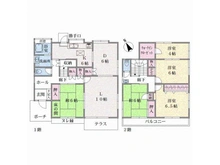【神奈川県/横浜市港北区高田西】高田西4丁目一戸建て 間取り図