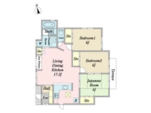 【神奈川県/横浜市港北区篠原町】横浜市港北区篠原町 中古一戸建て 間取り図